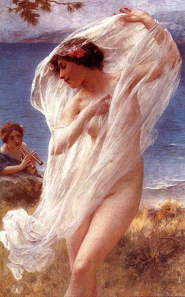 Charles-Amable Lenoir A Dance By The Sea